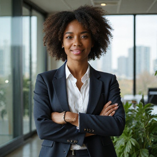 Portrait of Aisha Johnson, AI product manager