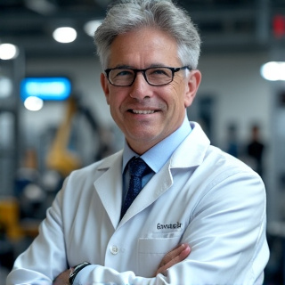 Portrait of David Wilson, robotics engineer